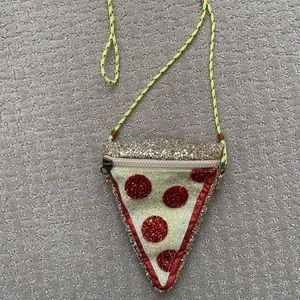 Sparkly pizza bag